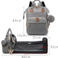 Multi-functional baby diaper bag & Bed_2