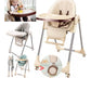 Baby High Feeding Chair [Beige]