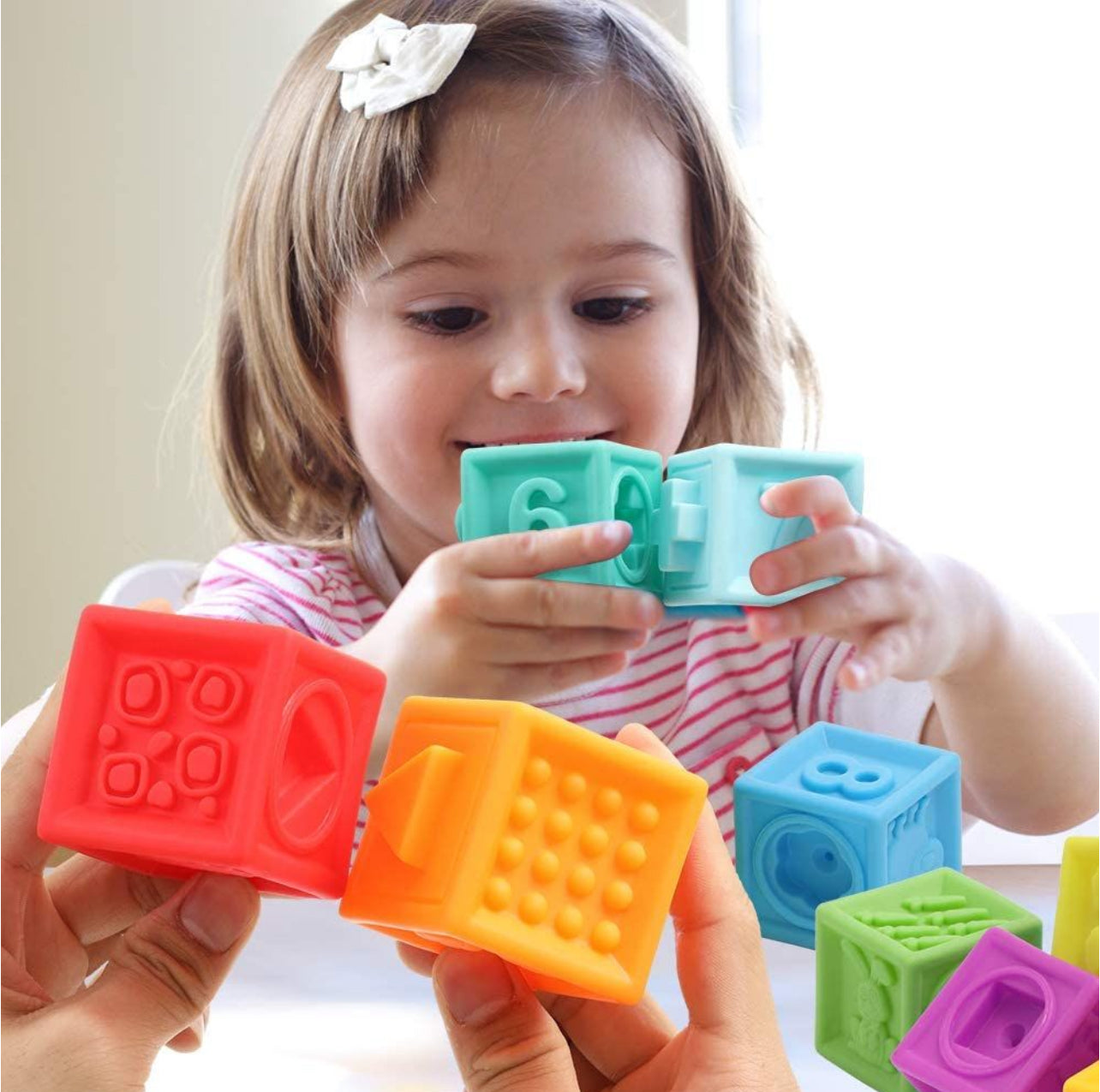 Silicone Toys Blocks 12pcs